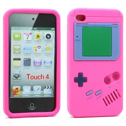 iPod Touch 4 3D Game Case  (Hot Pink)